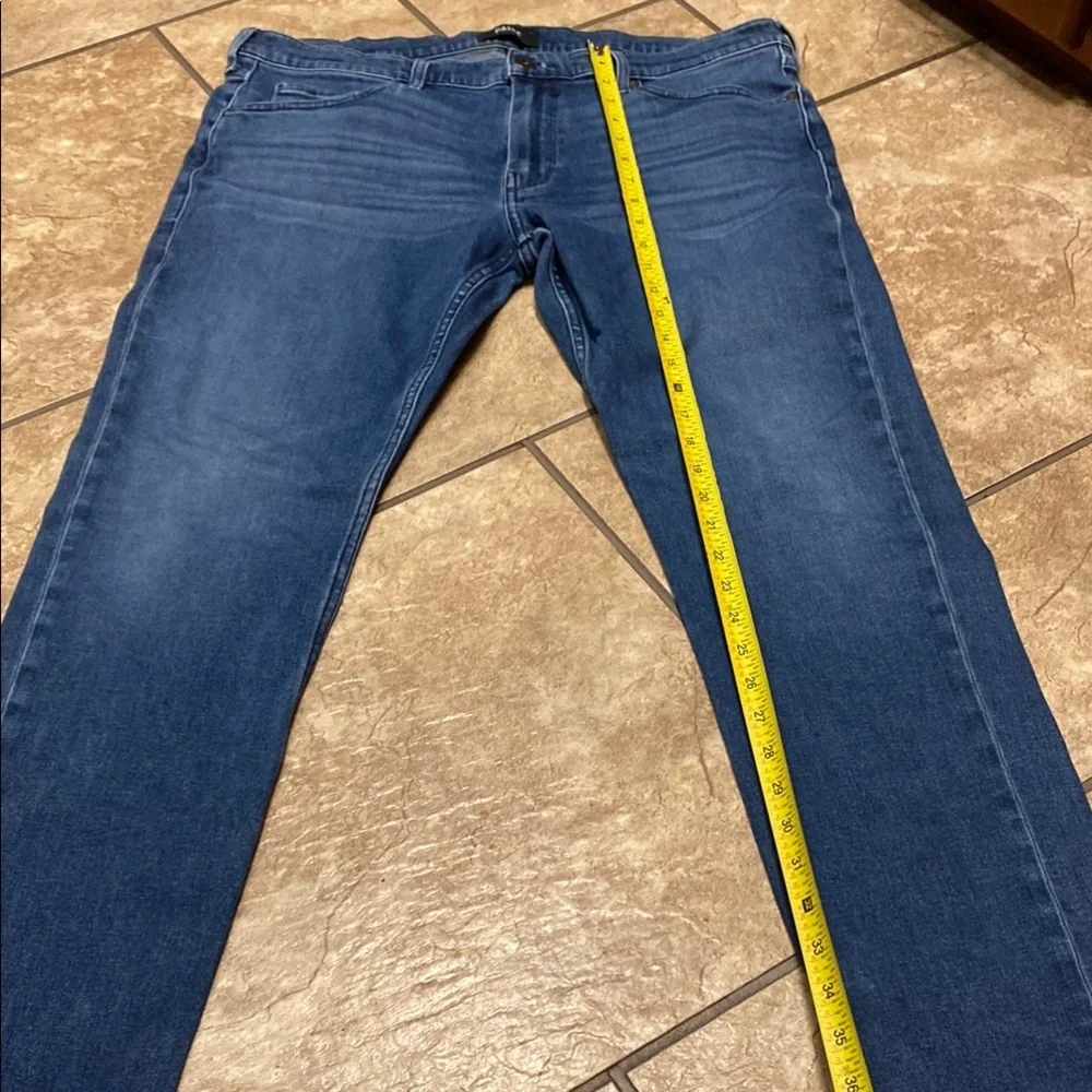 PAIGE Blue Slim Fit Size 36 Straight Leg Jeans Versatile Everyday Wear Denim